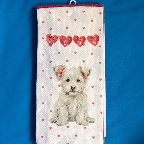 NWT & HTF 3 PACK ADORABLE WESTIE / WEST HIGHLAND TERRIER / CAIRN TERRIER TOWELS - Picture 15 of 15